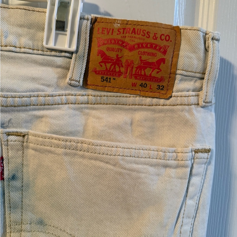 Men's Levi 541 Tie-Dye Jeans Size 40x32 - Picture 5 of 5